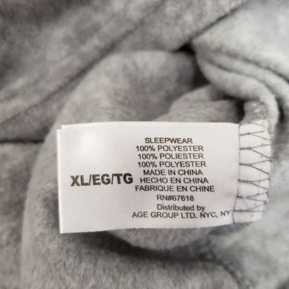 PJ Couture Cool Vibes Santa Christmas Holiday Pajamas Soft Fleece Top Size XL - Picture 5 of 6